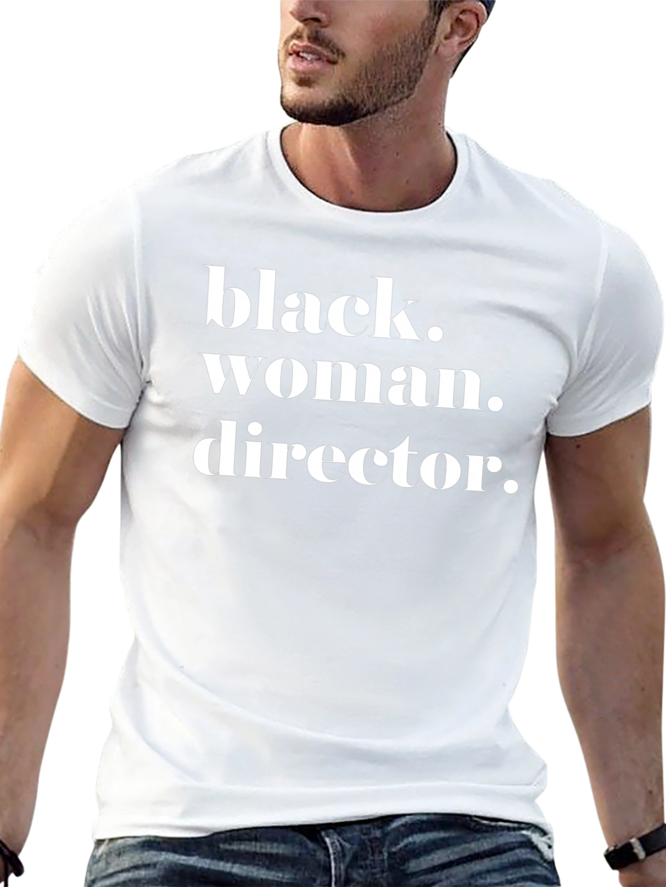 Black Woman Director T-Shirt