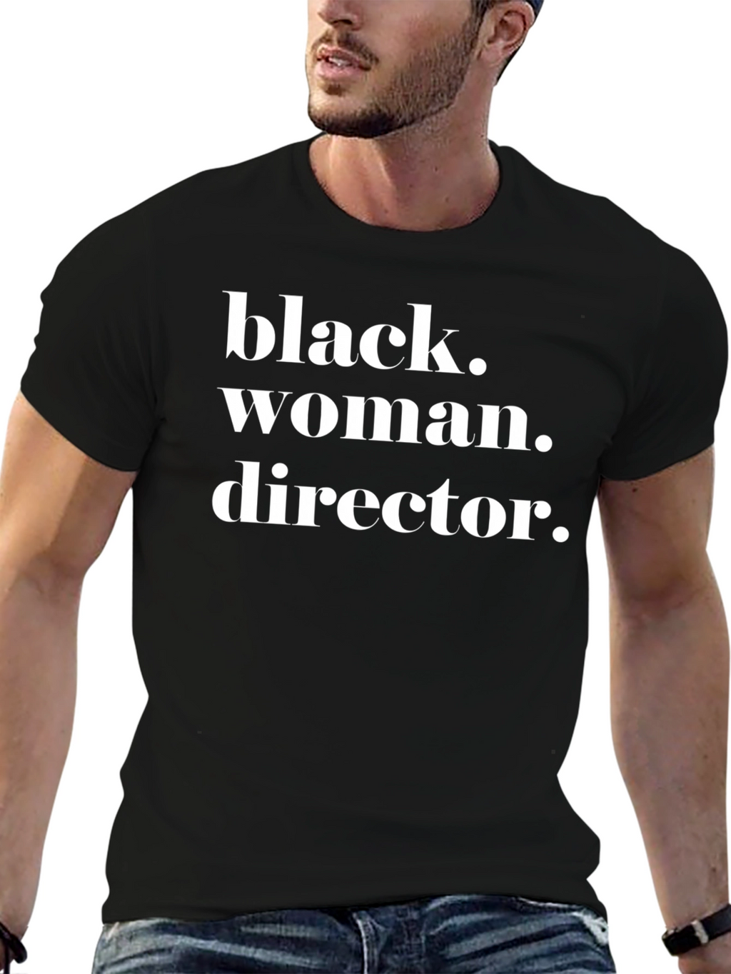 Black Woman Director T-Shirt