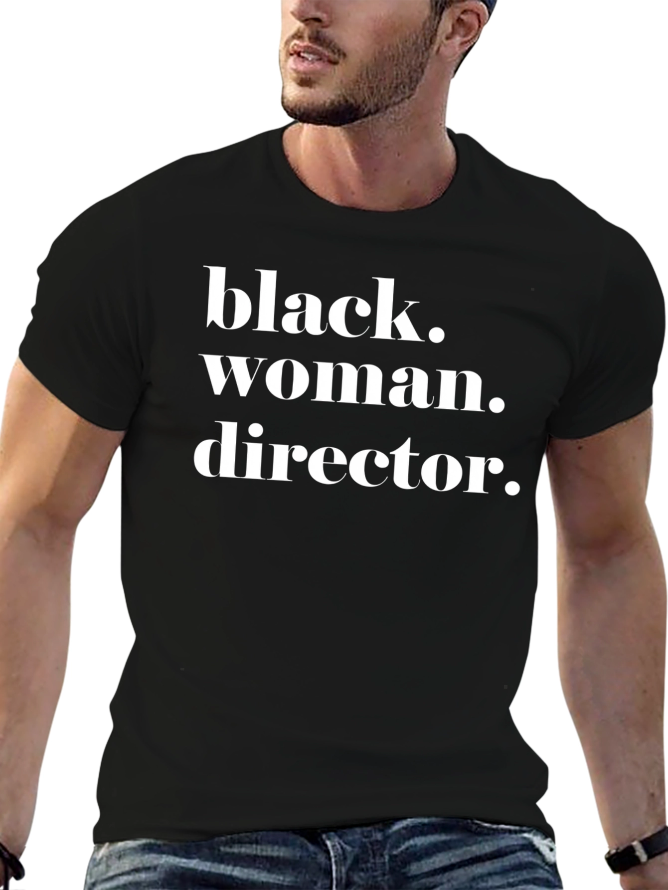 Black Woman Director T-Shirt