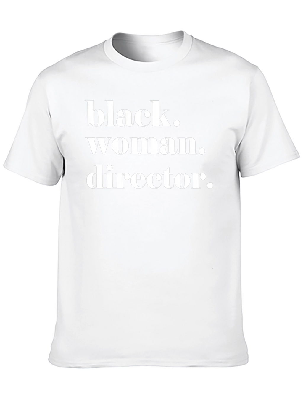 Black Woman Director T-Shirt