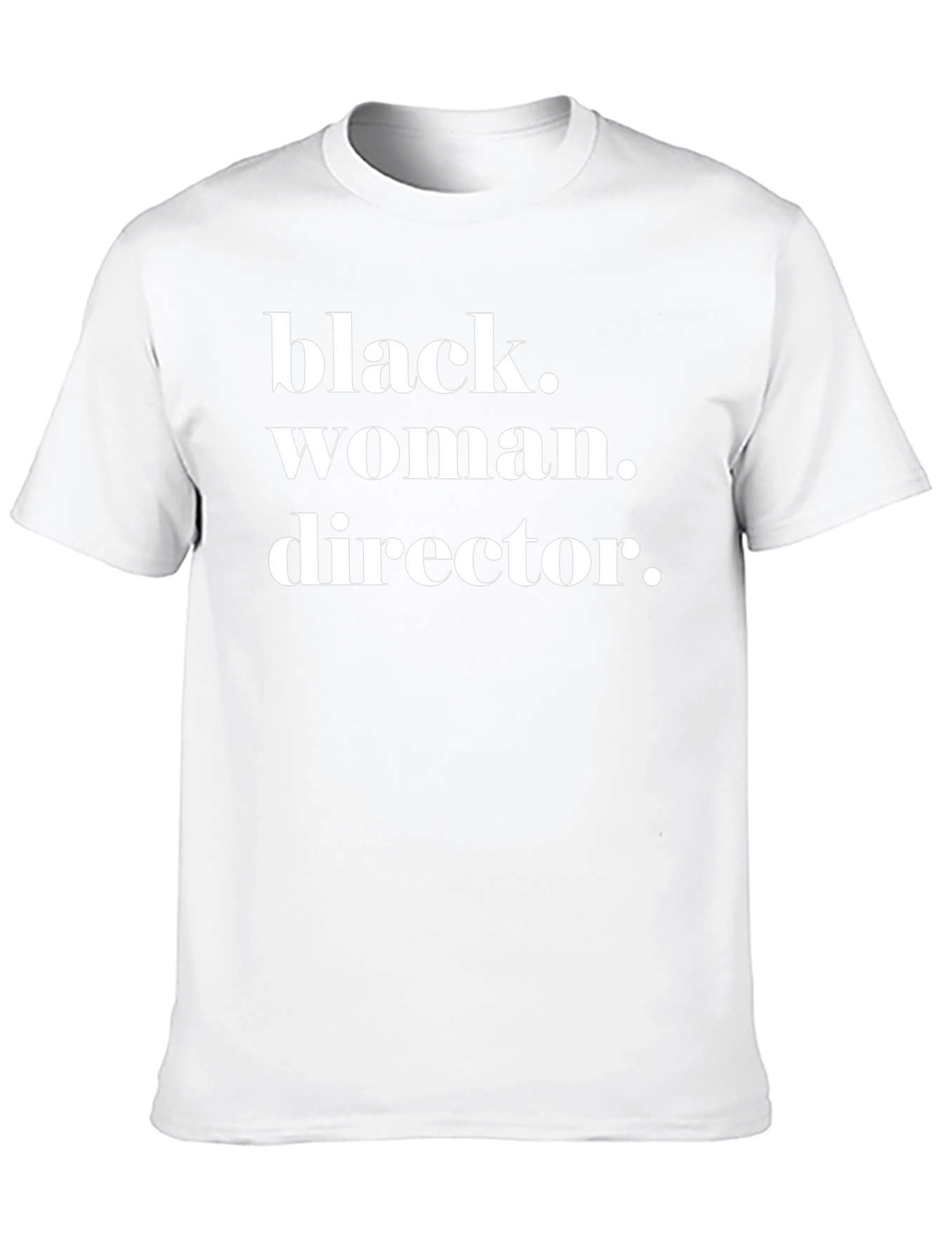 Black Woman Director T-Shirt