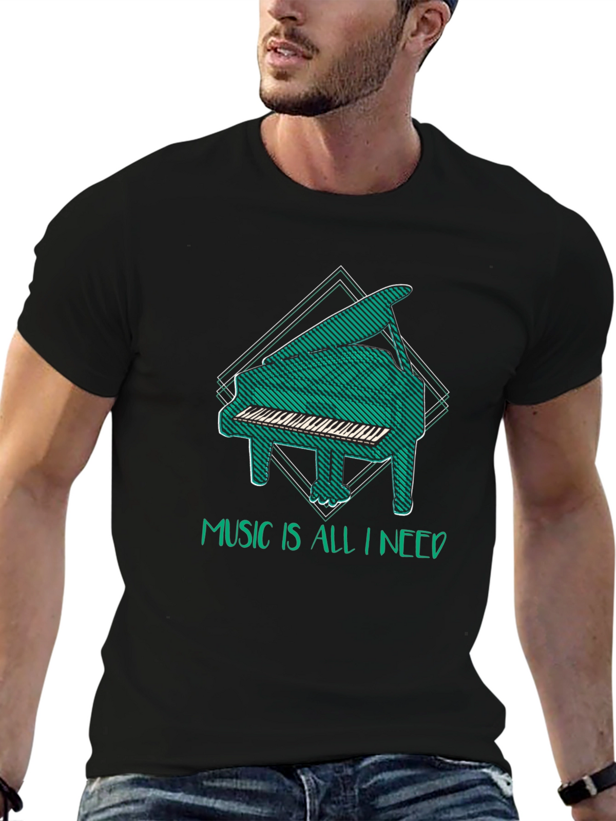 Music Is All I Need T-Shirt