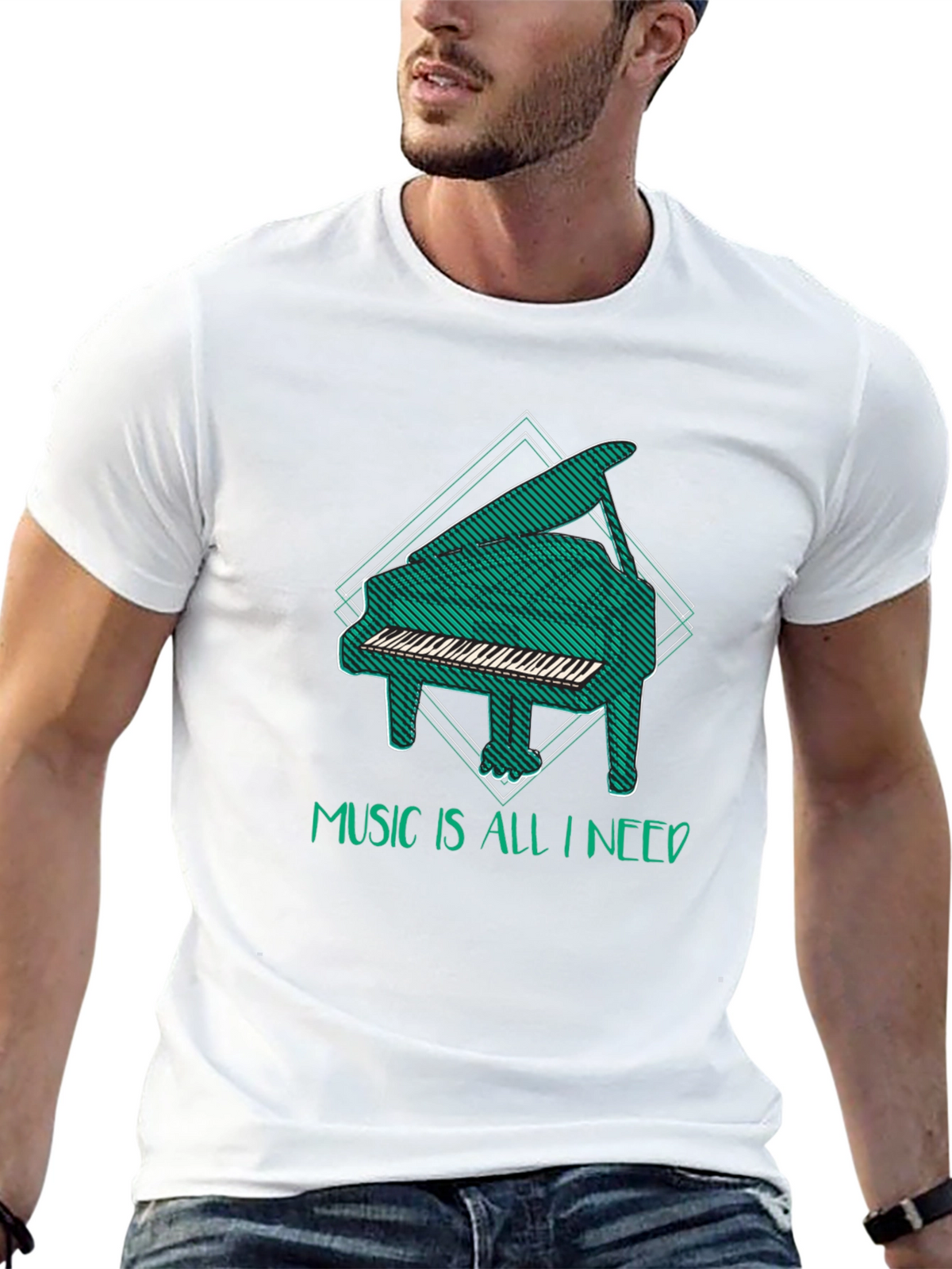 Music Is All I Need T-Shirt