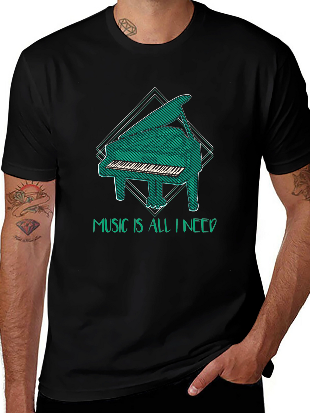 Music Is All I Need T-Shirt