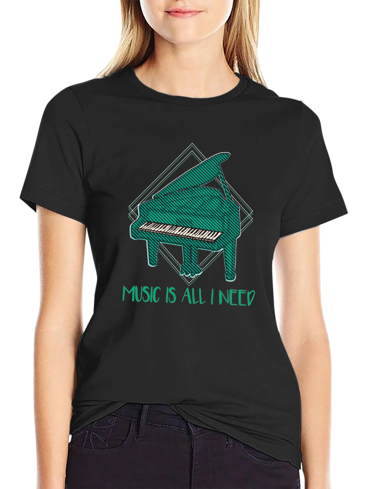 Music Is All I Need T-Shirt