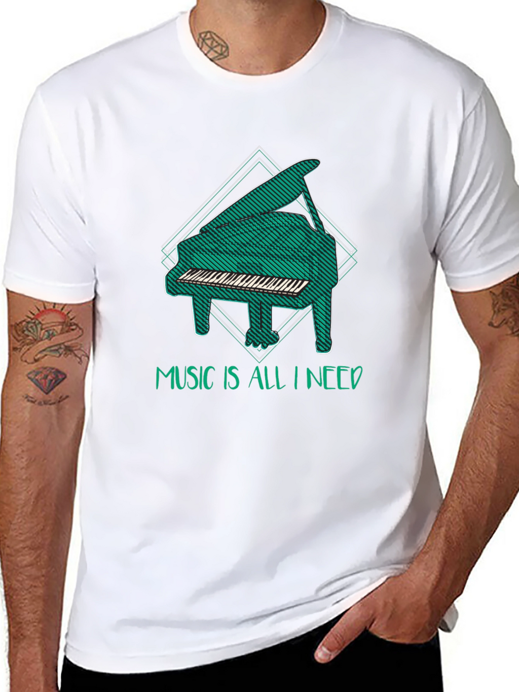 Music Is All I Need T-Shirt