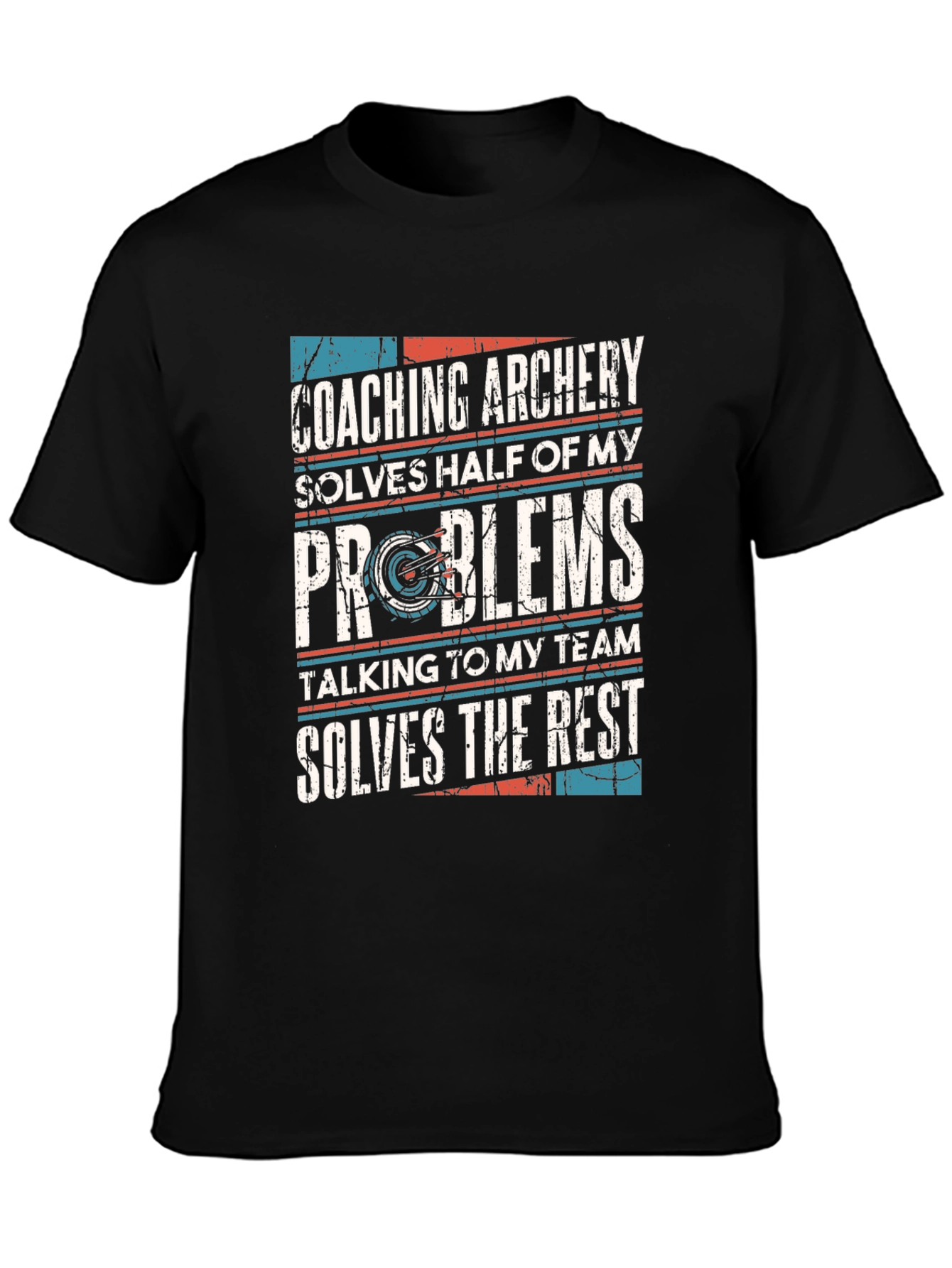 Archery Coaching T-Shirt - Problem Solver Team Apparel