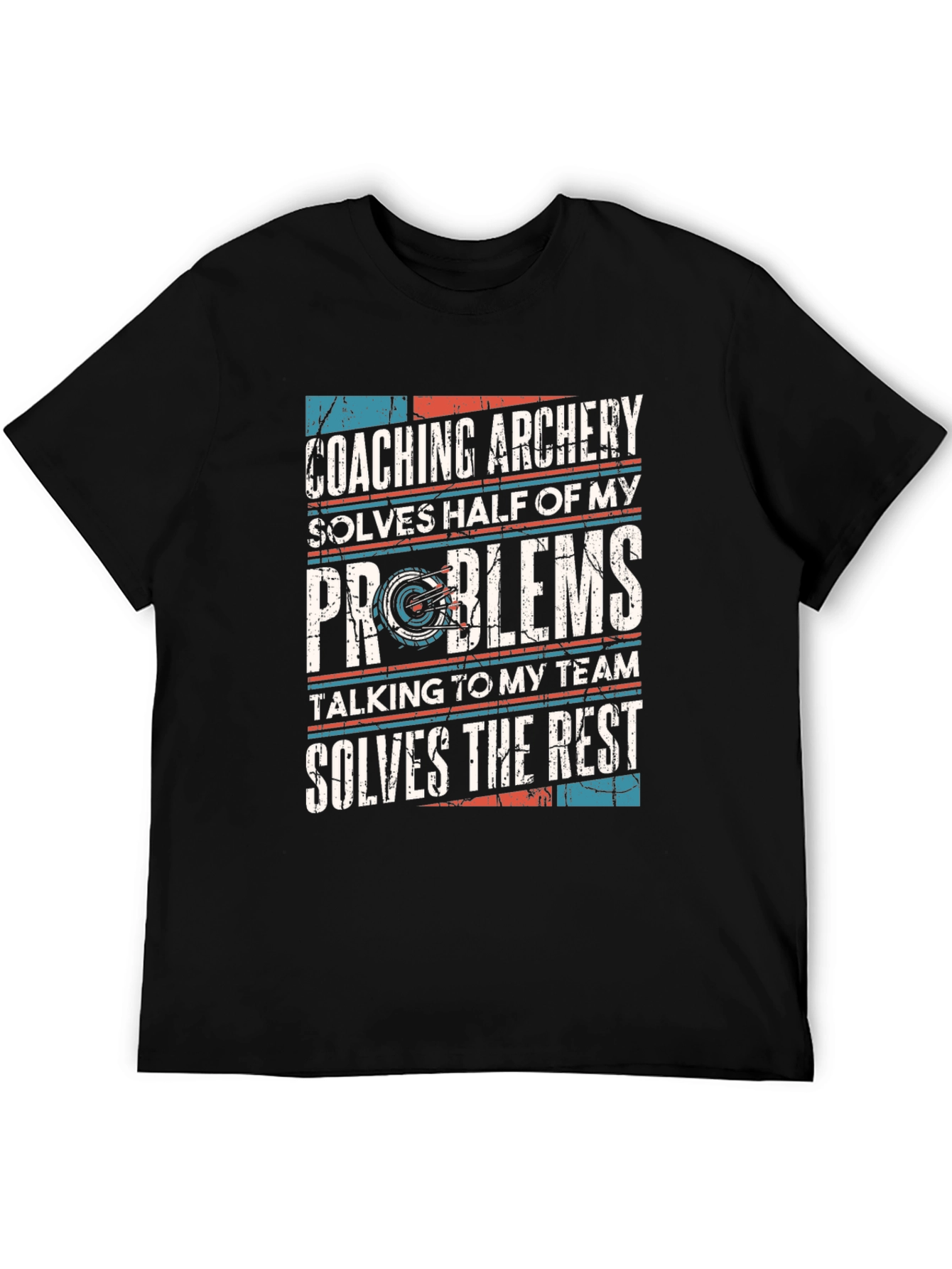 Archery Coaching T-Shirt - Problem Solver Team Apparel