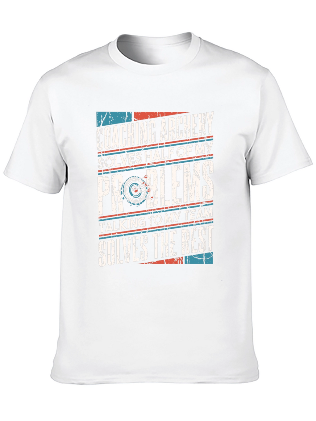Archery Coaching T-Shirt - Problem Solver Team Apparel