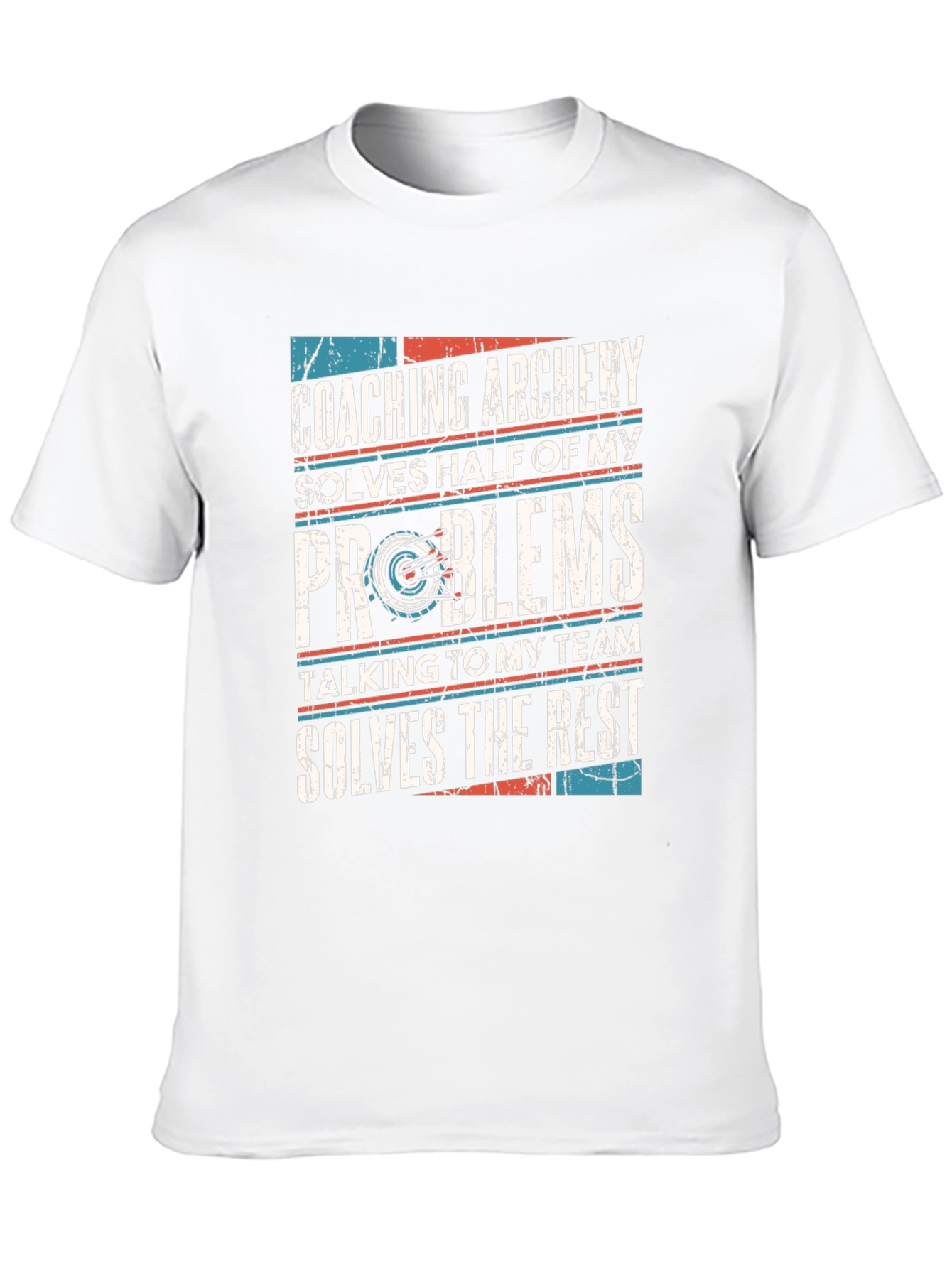 Archery Coaching T-Shirt - Problem Solver Team Apparel