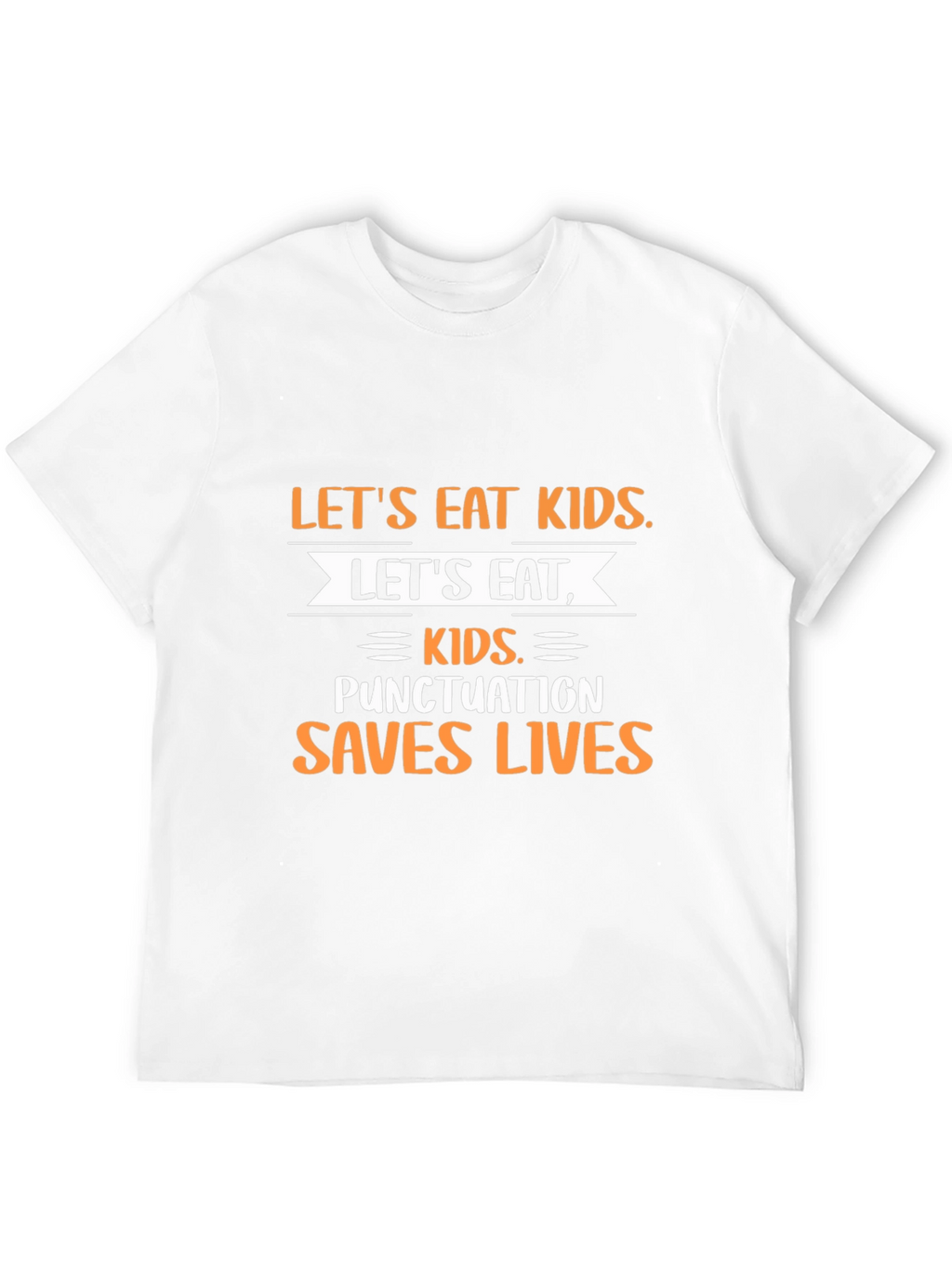 Punctuation Saves Lives Graphic T-Shirt