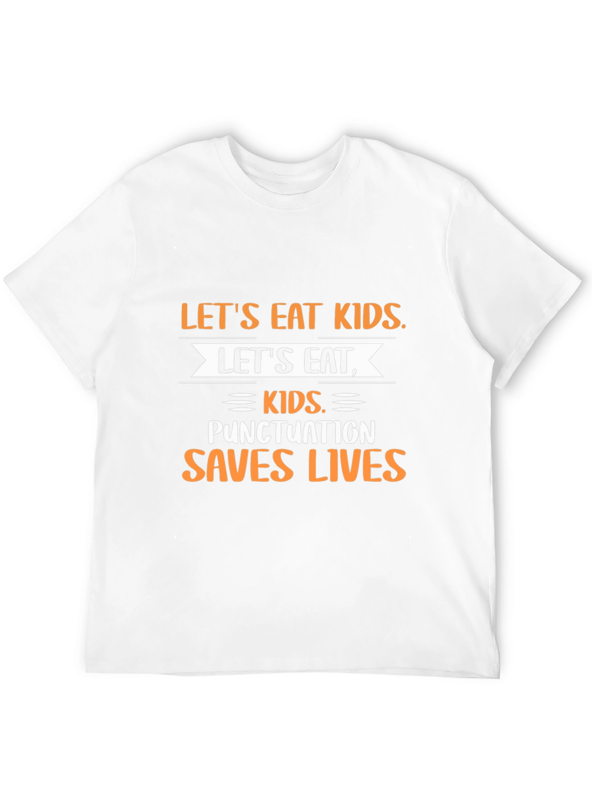 Punctuation Saves Lives Graphic T-Shirt