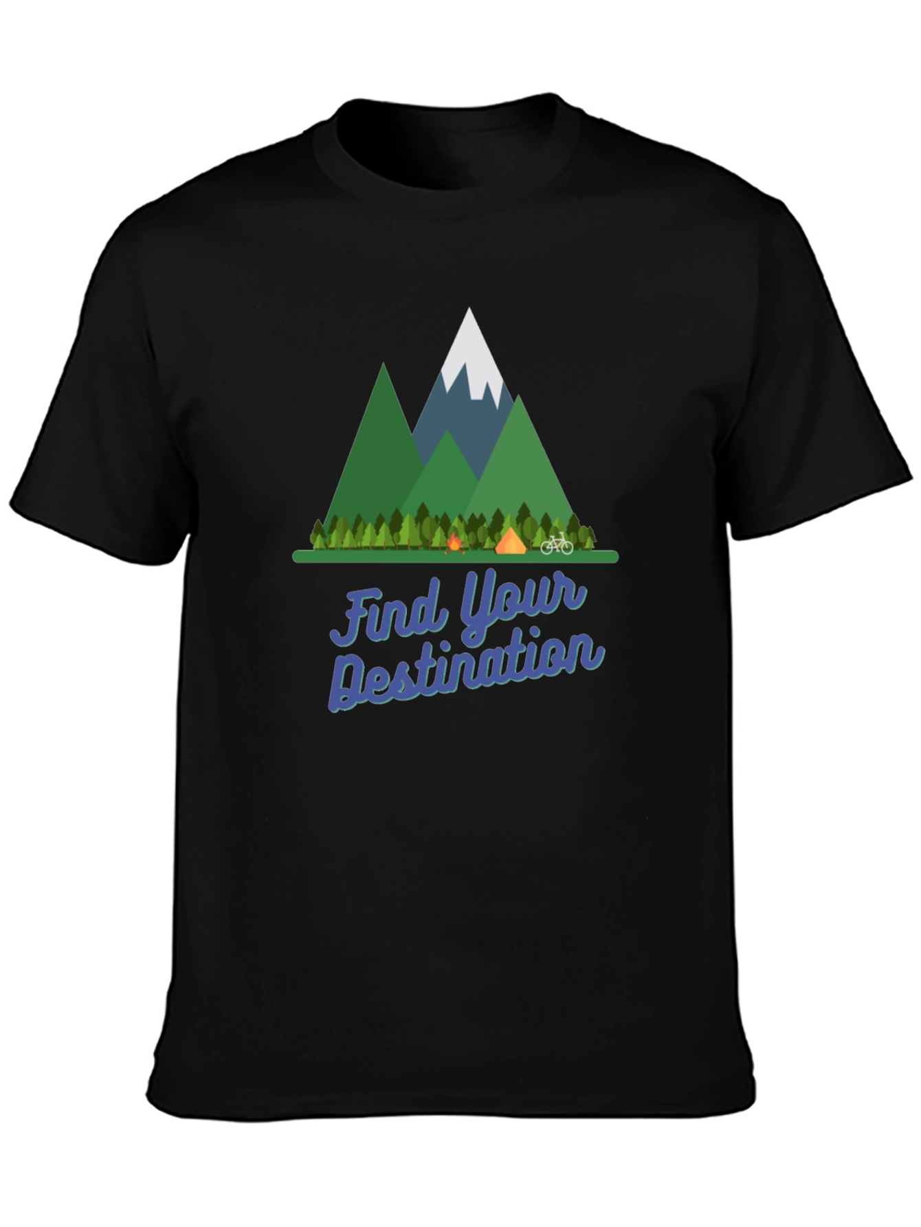 Find Your Destination Camping T-Shirt
