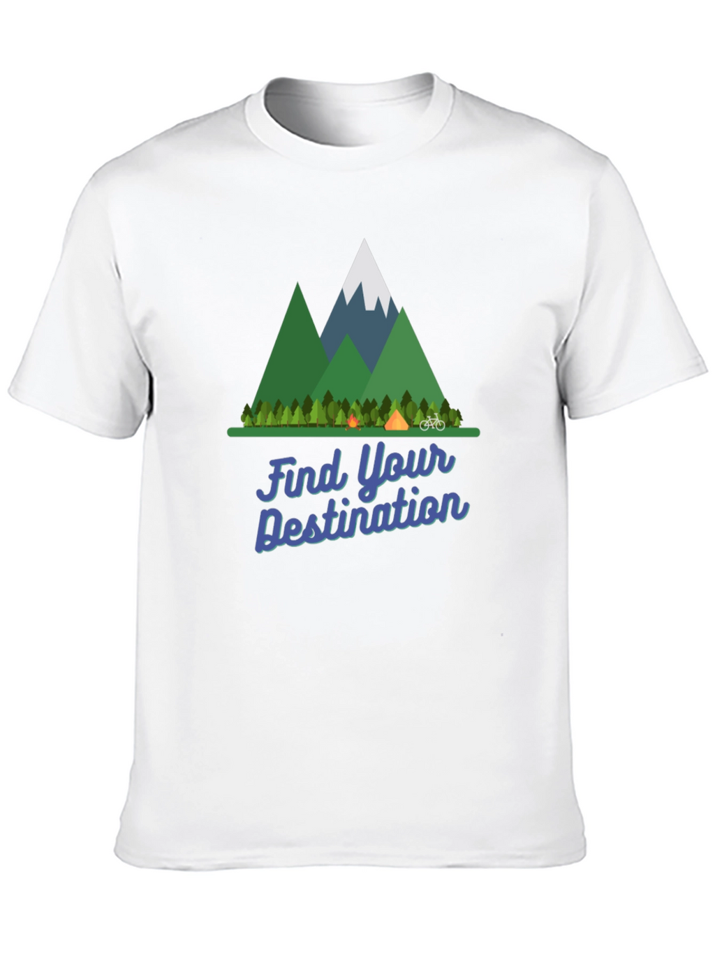 Find Your Destination Camping T-Shirt