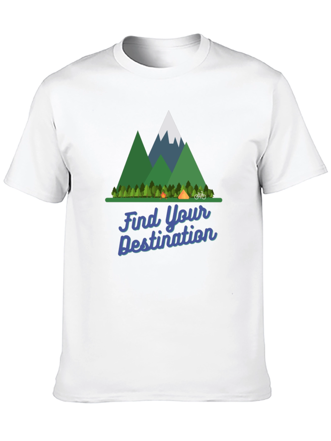 Find Your Destination Camping T-Shirt