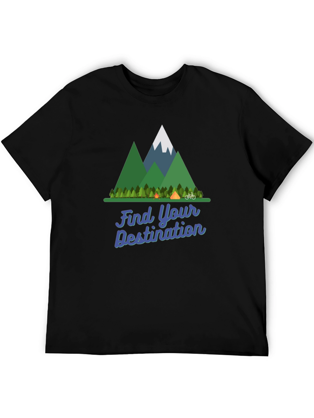 Find Your Destination Camping T-Shirt