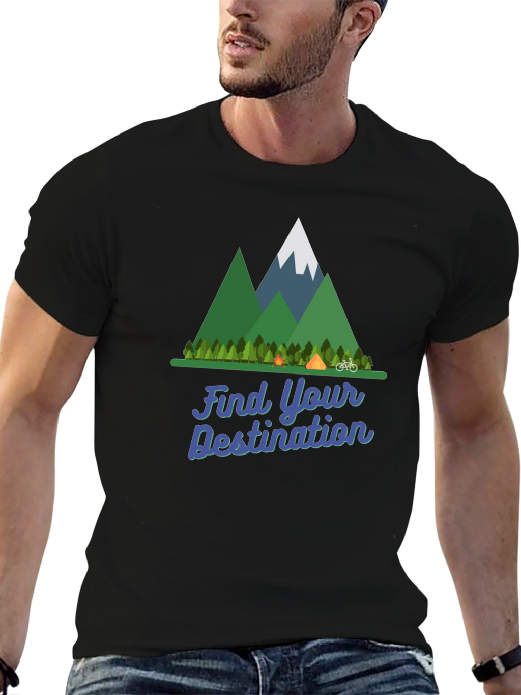 Find Your Destination Camping T-Shirt