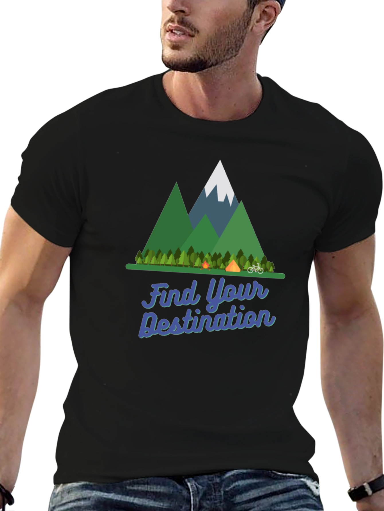 Find Your Destination Camping T-Shirt