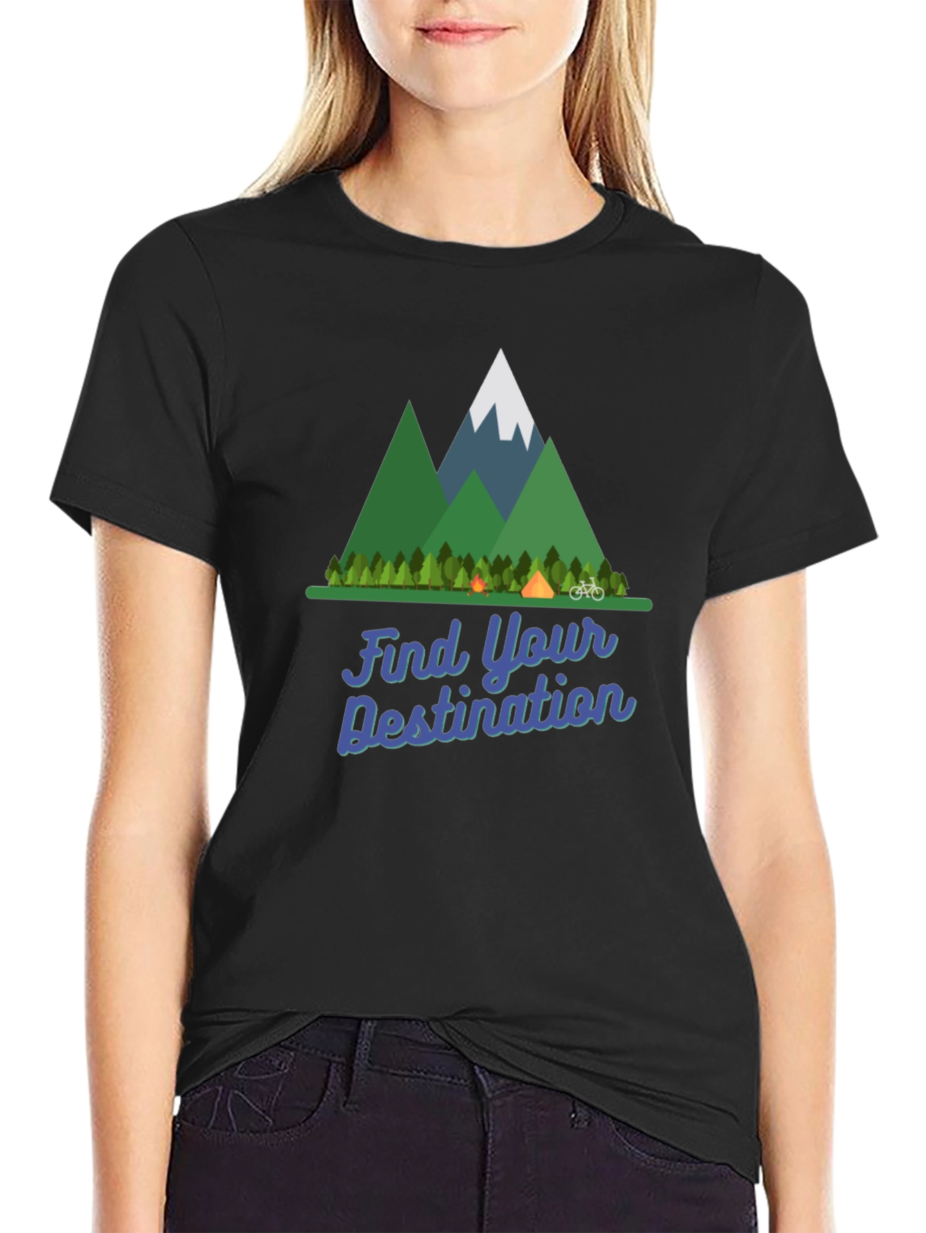 Find Your Destination Camping T-Shirt