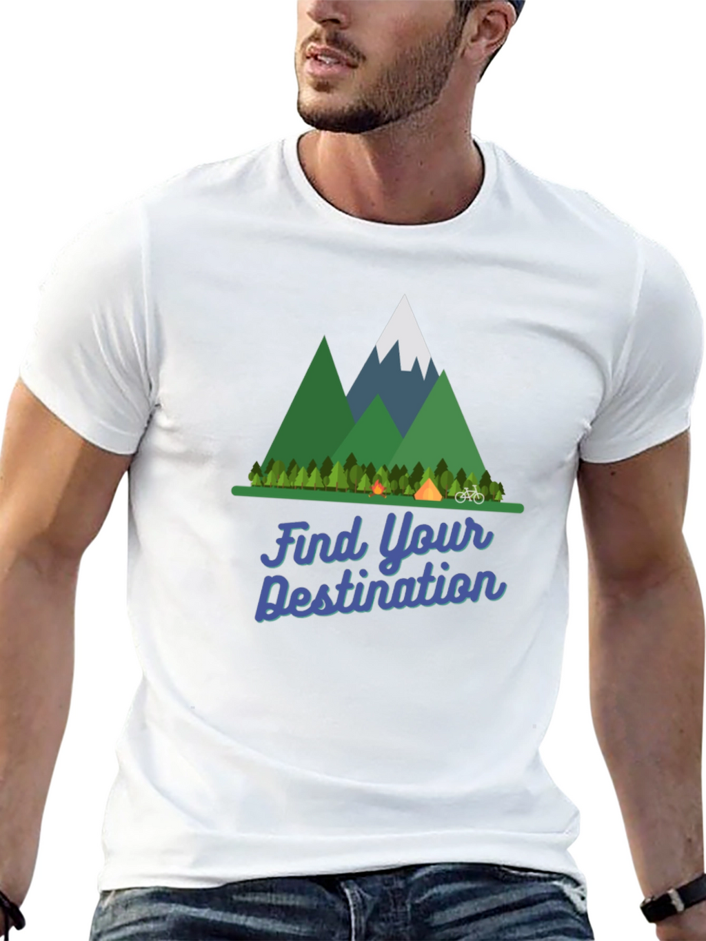 Find Your Destination Camping T-Shirt