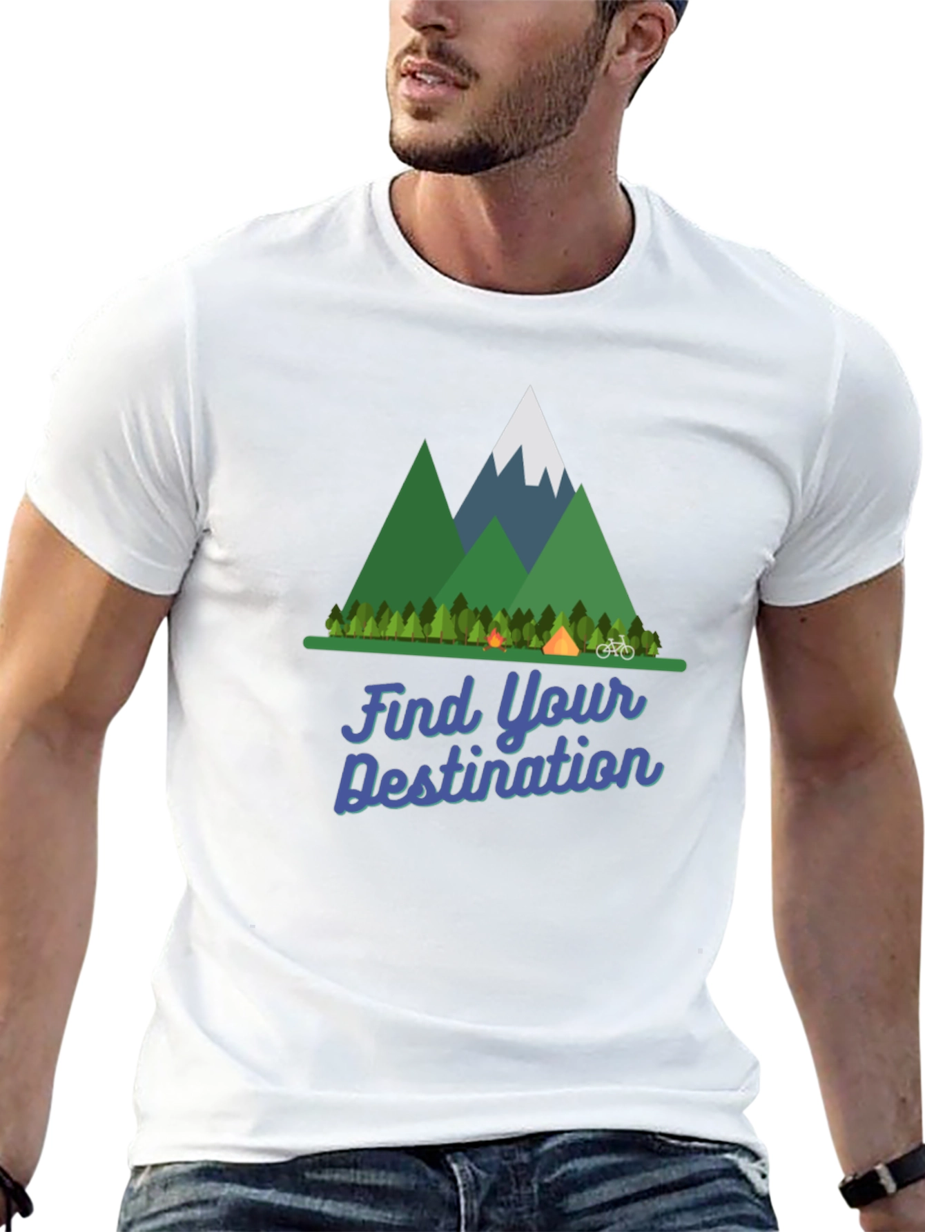 Find Your Destination Camping T-Shirt