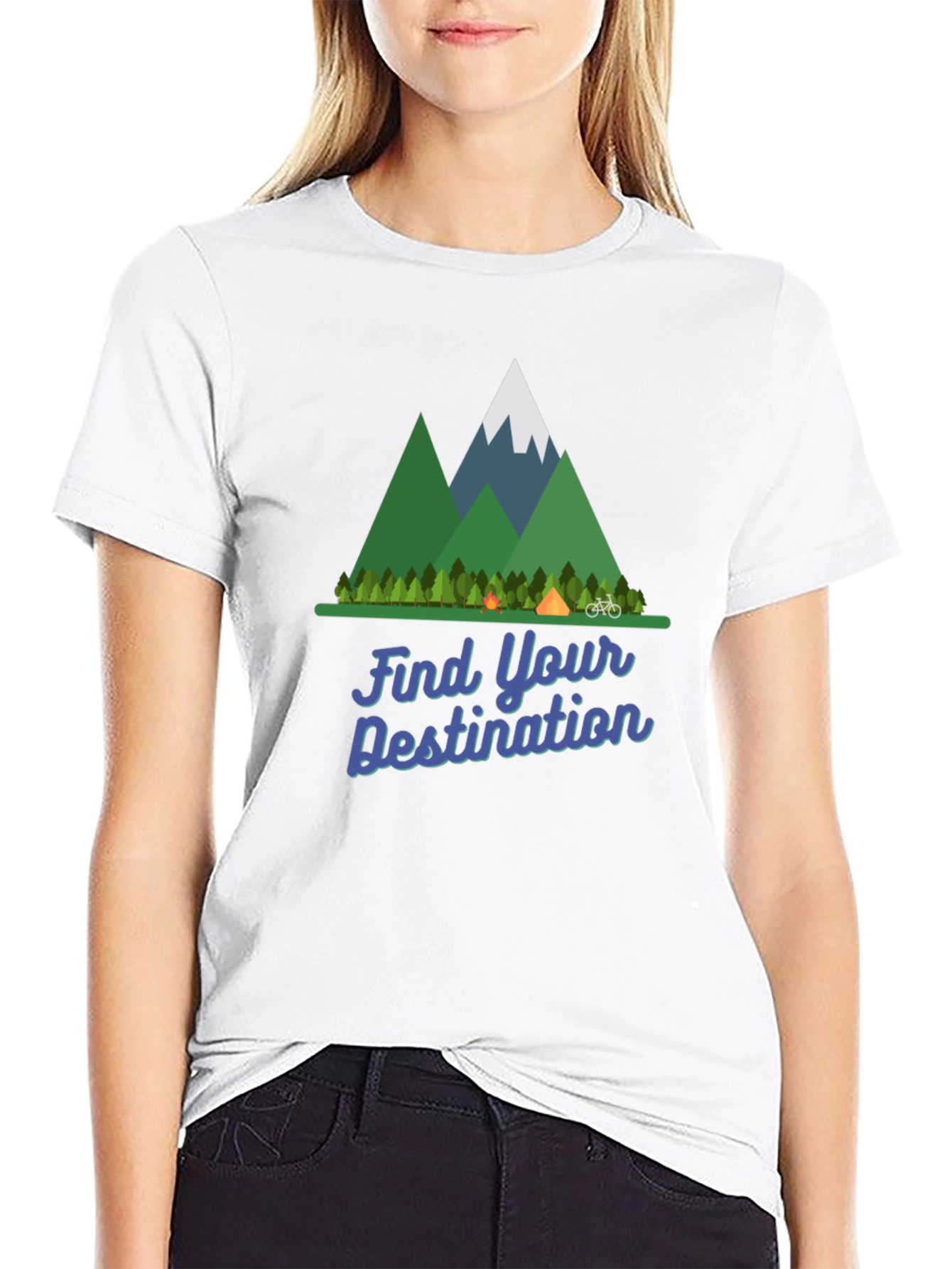 Find Your Destination Camping T-Shirt
