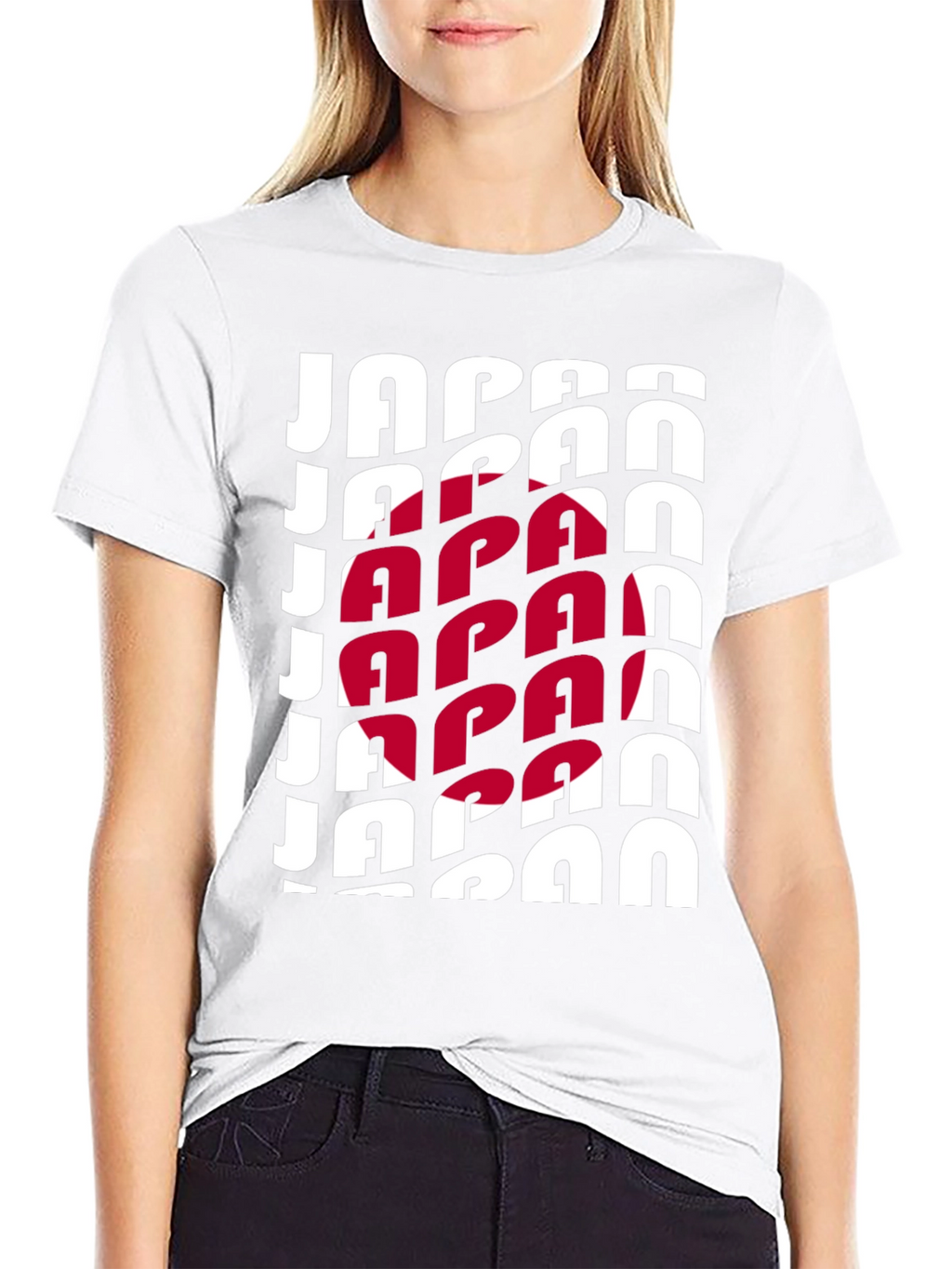 Japan Flag Graphic Tee - Black Unisex T-Shirt