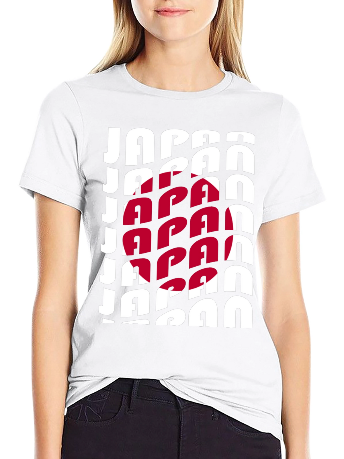 Japan Flag Graphic Tee - Black Unisex T-Shirt