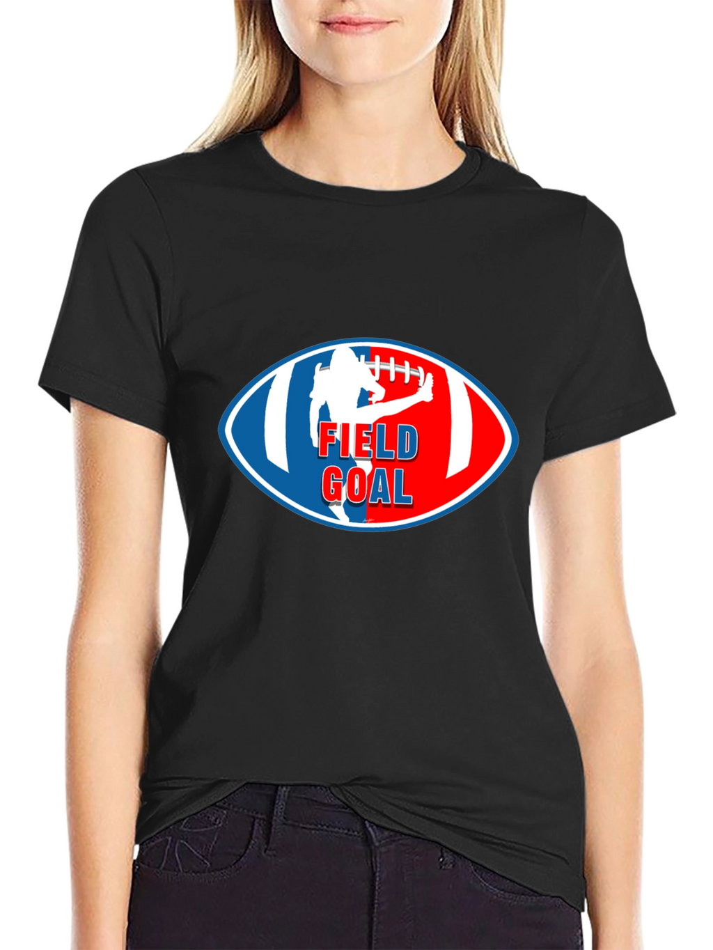 Field Goal Graphic T-Shirt - Football Fan Apparel
