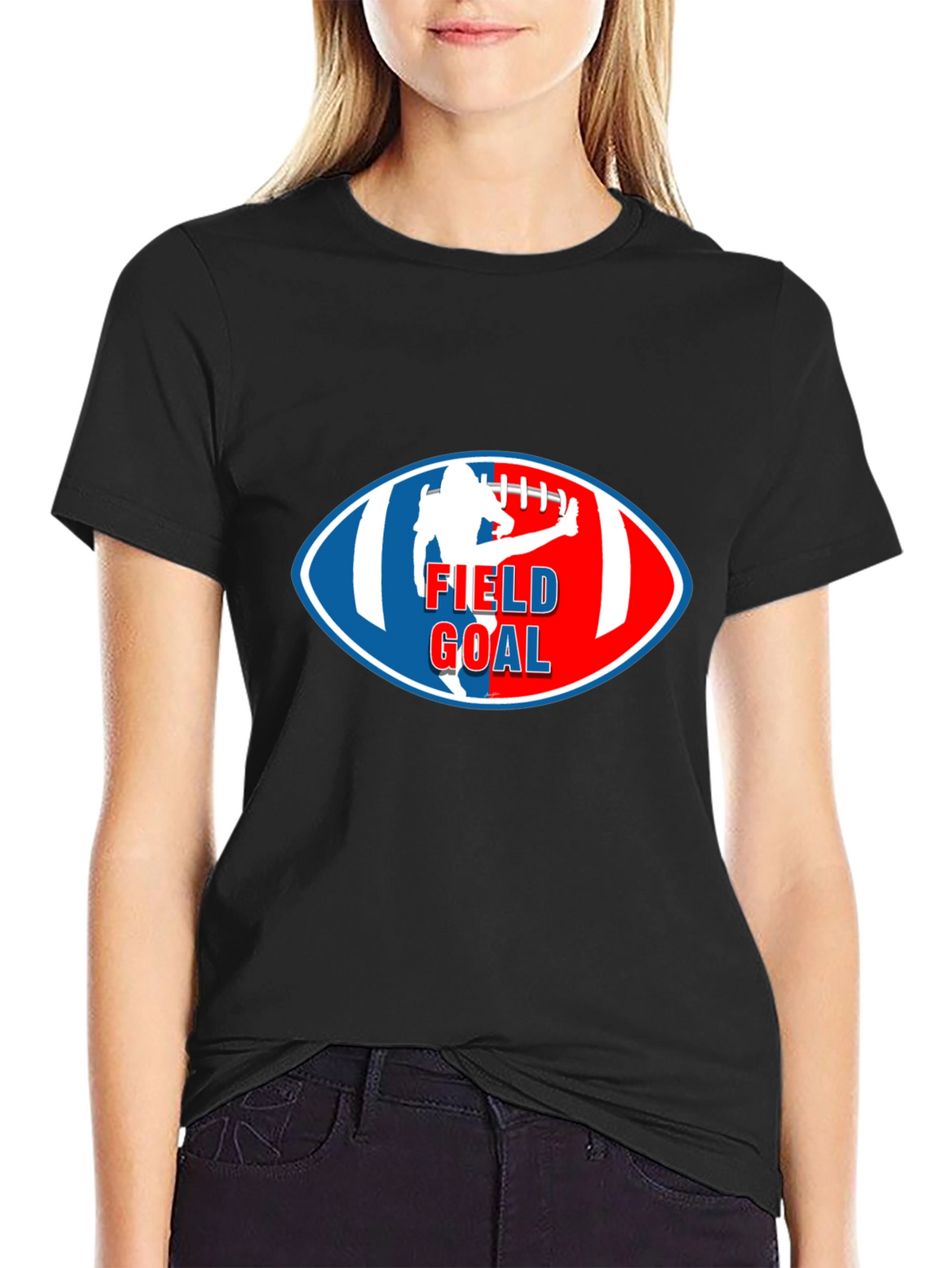 Field Goal Graphic T-Shirt - Football Fan Apparel