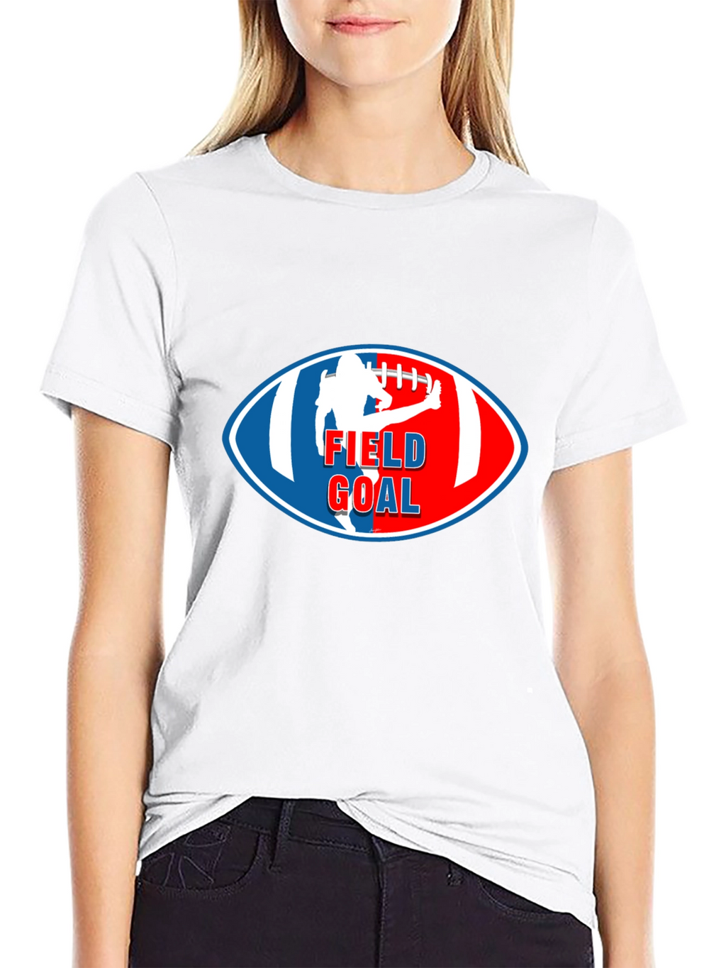 Field Goal Graphic T-Shirt - Football Fan Apparel