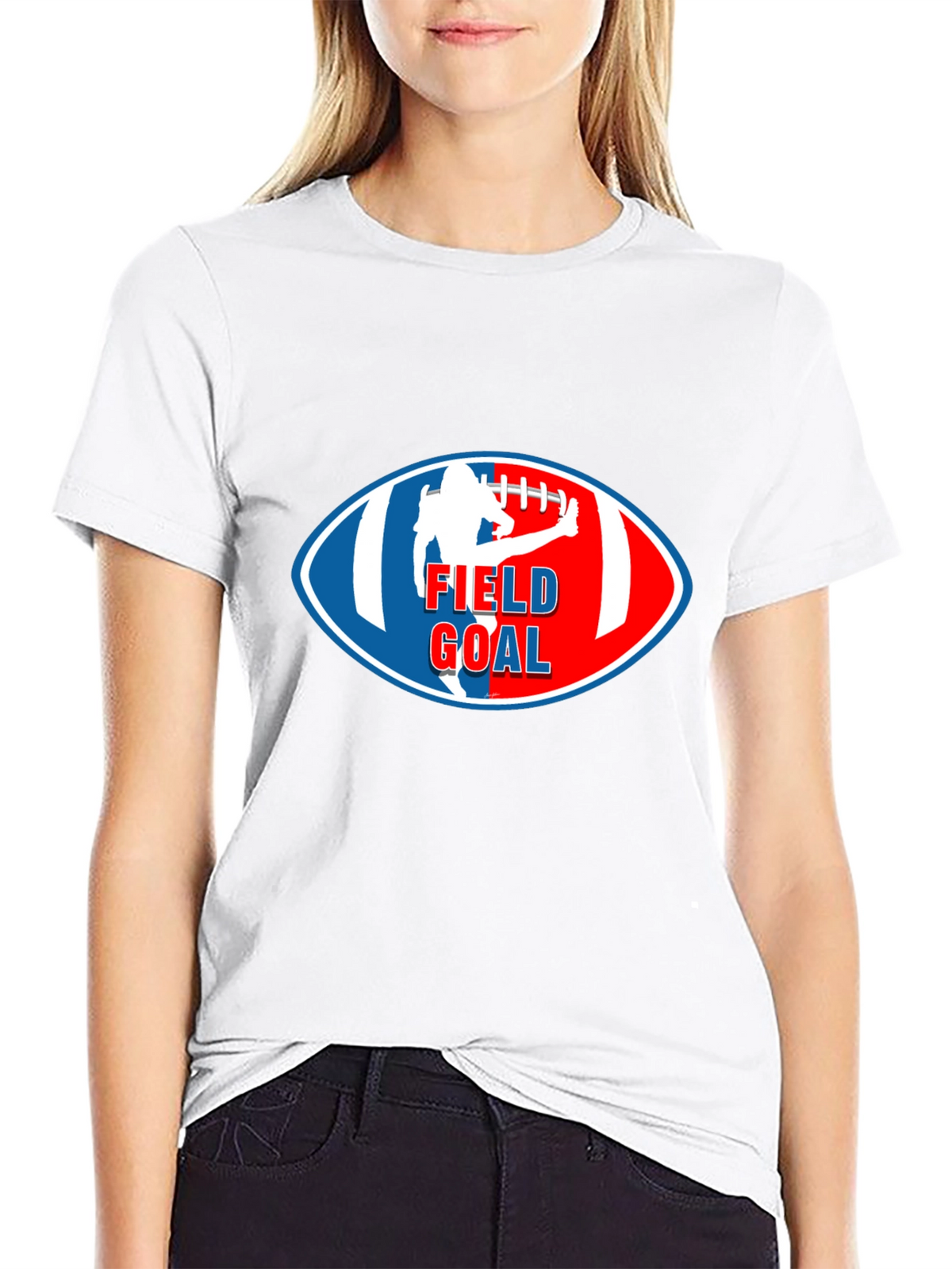 Field Goal Graphic T-Shirt - Football Fan Apparel