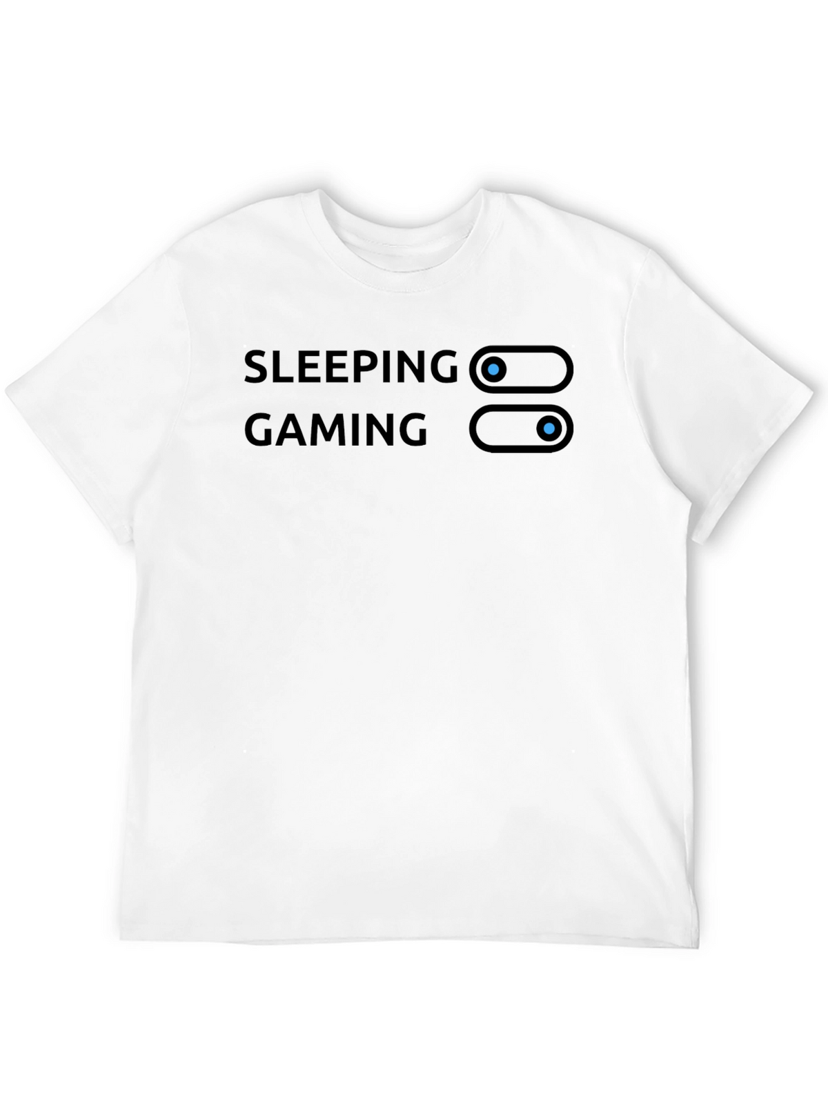 Gamers Choice: Sleeping vs Gaming T-Shirt