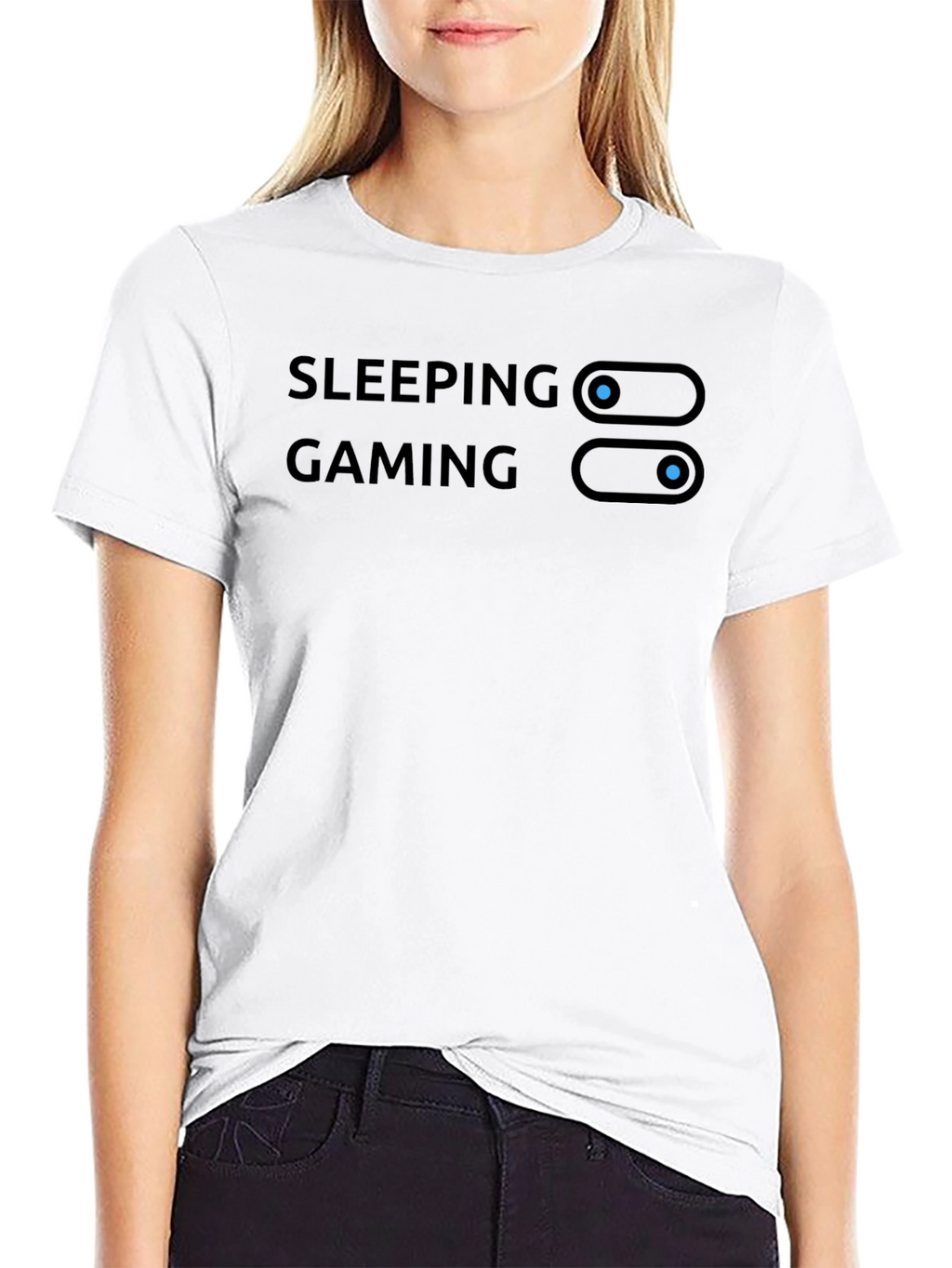 Gamers Choice: Sleeping vs Gaming T-Shirt