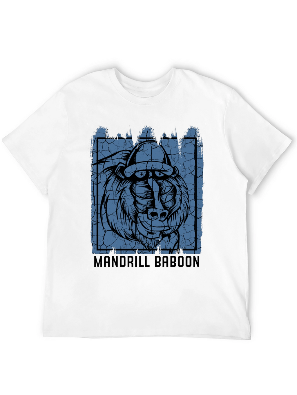 Mandrill Baboon Graphic Print Tee