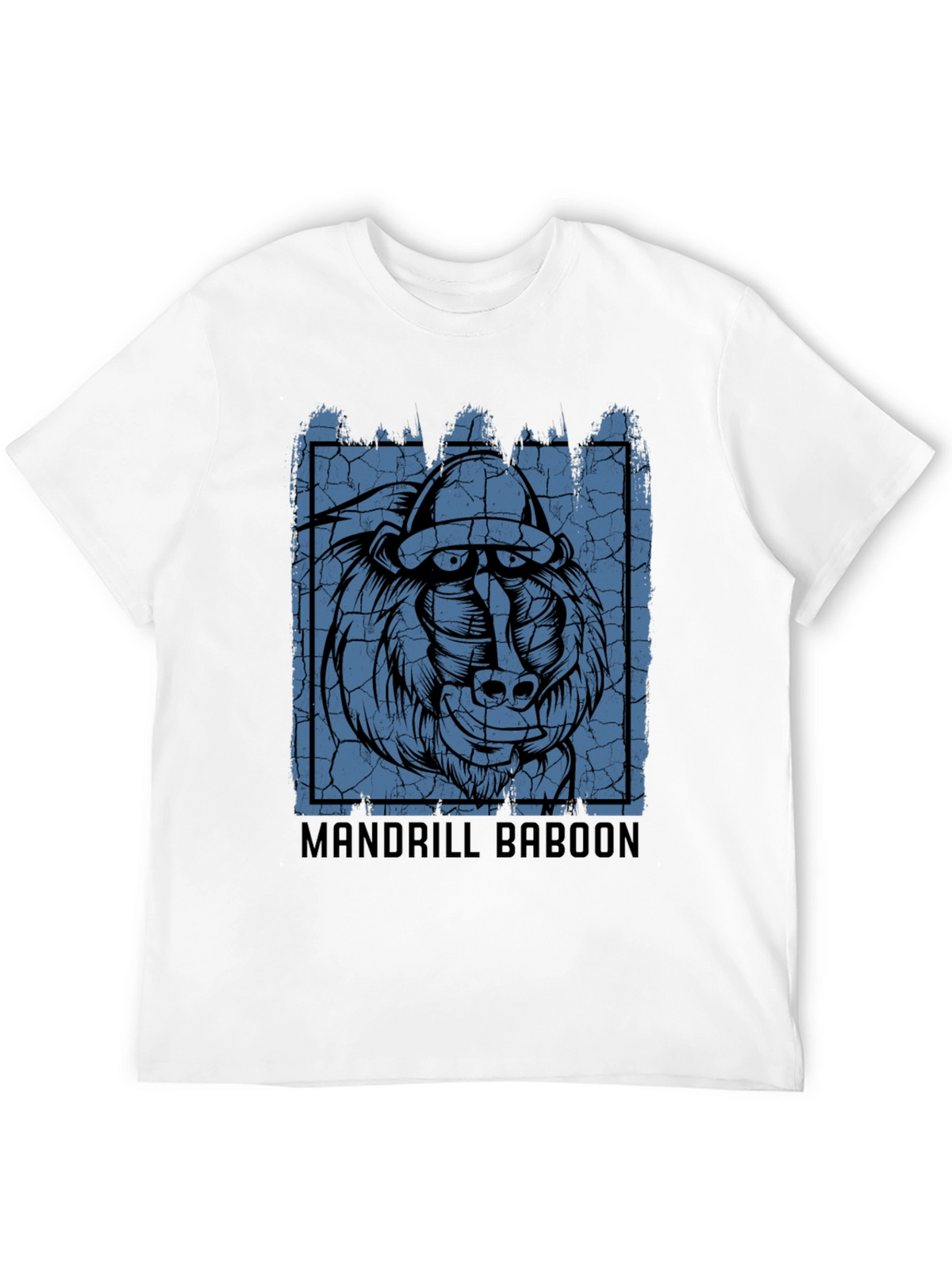 Mandrill Baboon Graphic Print Tee