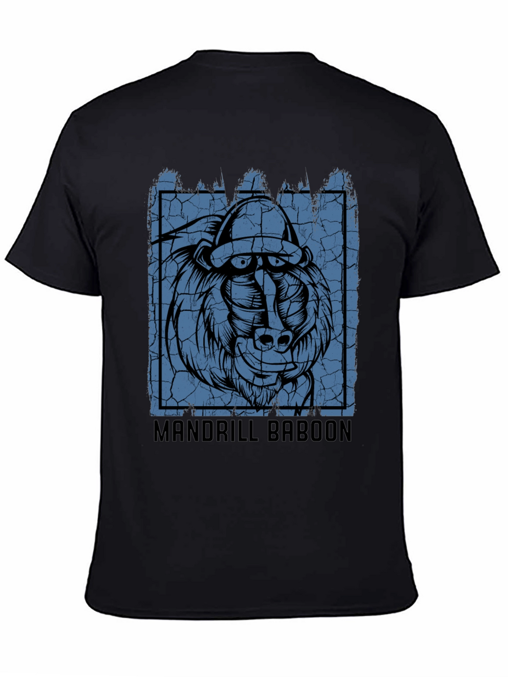 Mandrill Baboon Graphic Print Tee