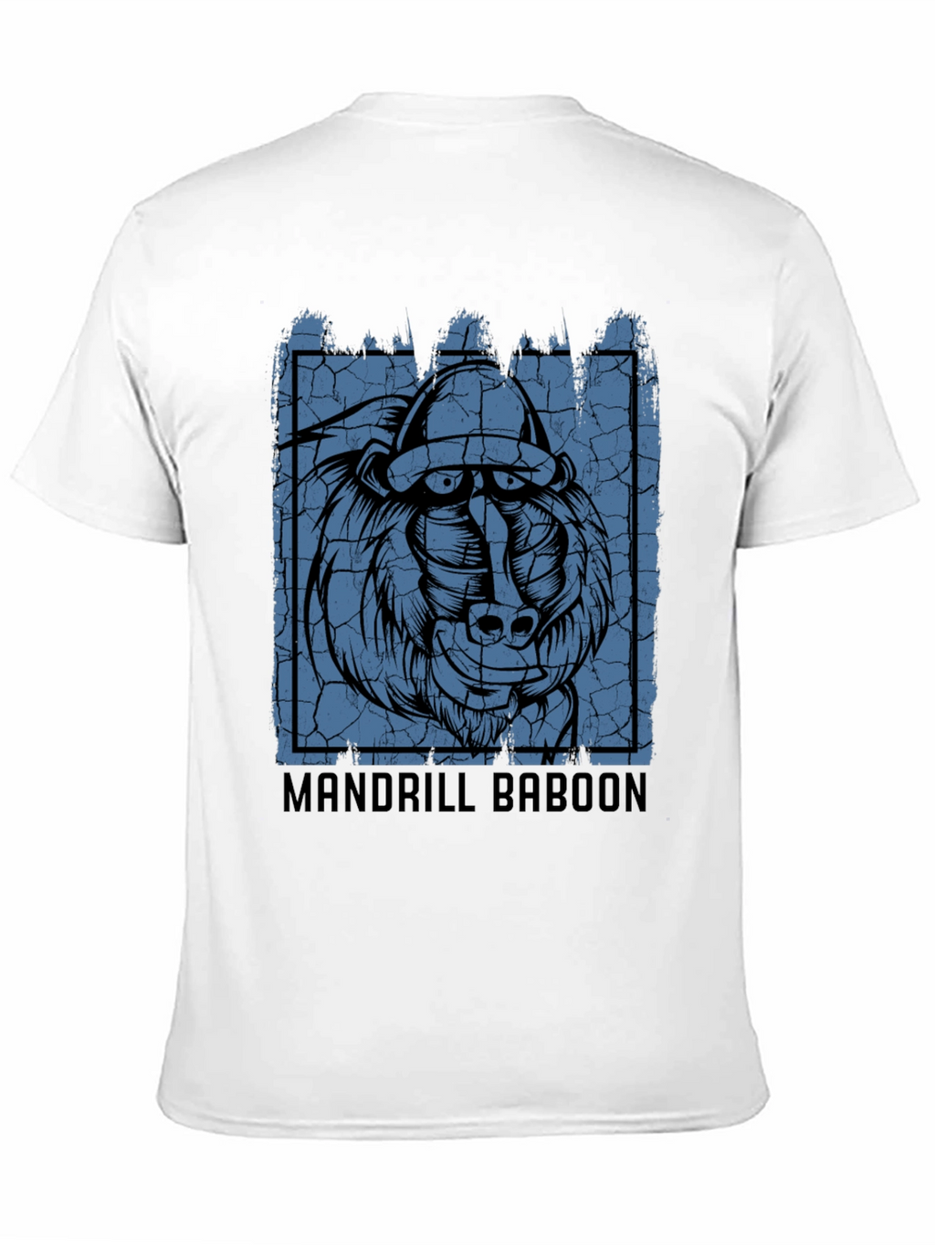 Mandrill Baboon Graphic Print Tee