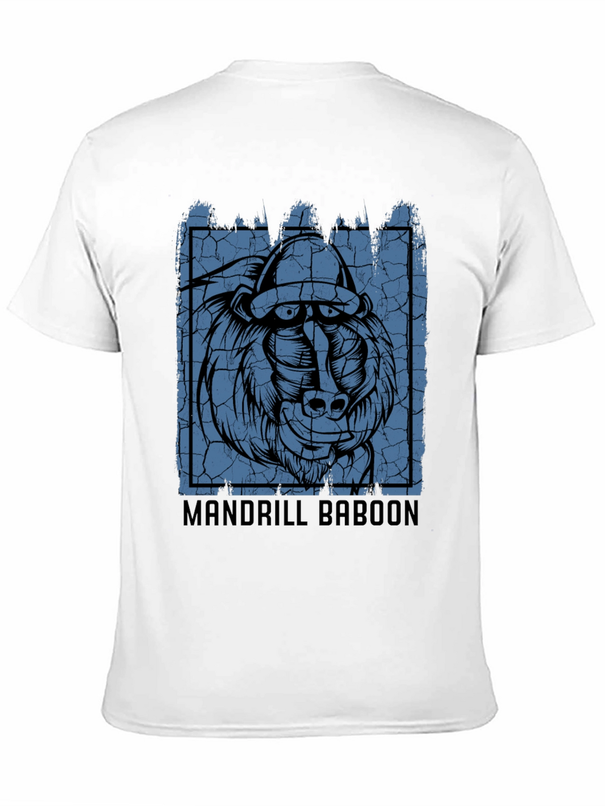 Mandrill Baboon Graphic Print Tee