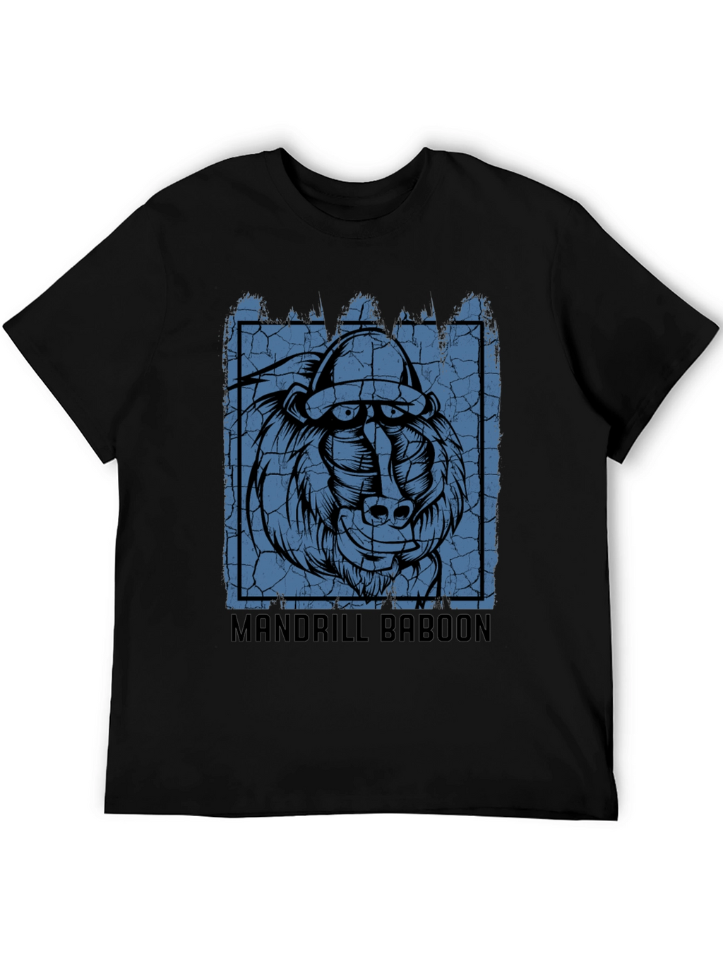 Mandrill Baboon Graphic Print Tee