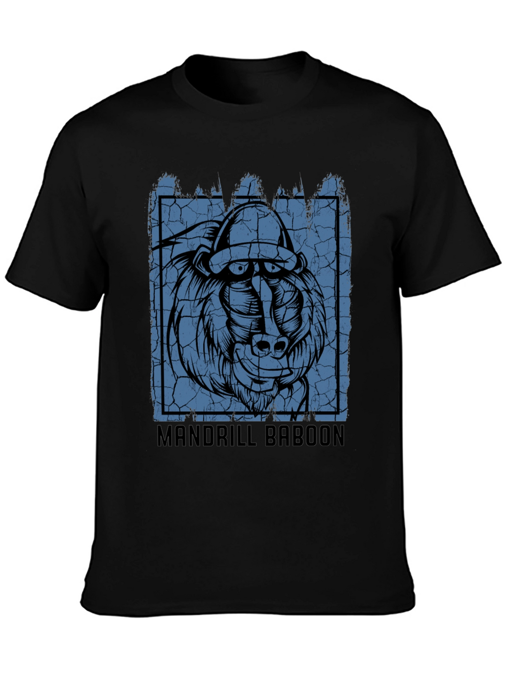 Mandrill Baboon Graphic Print Tee
