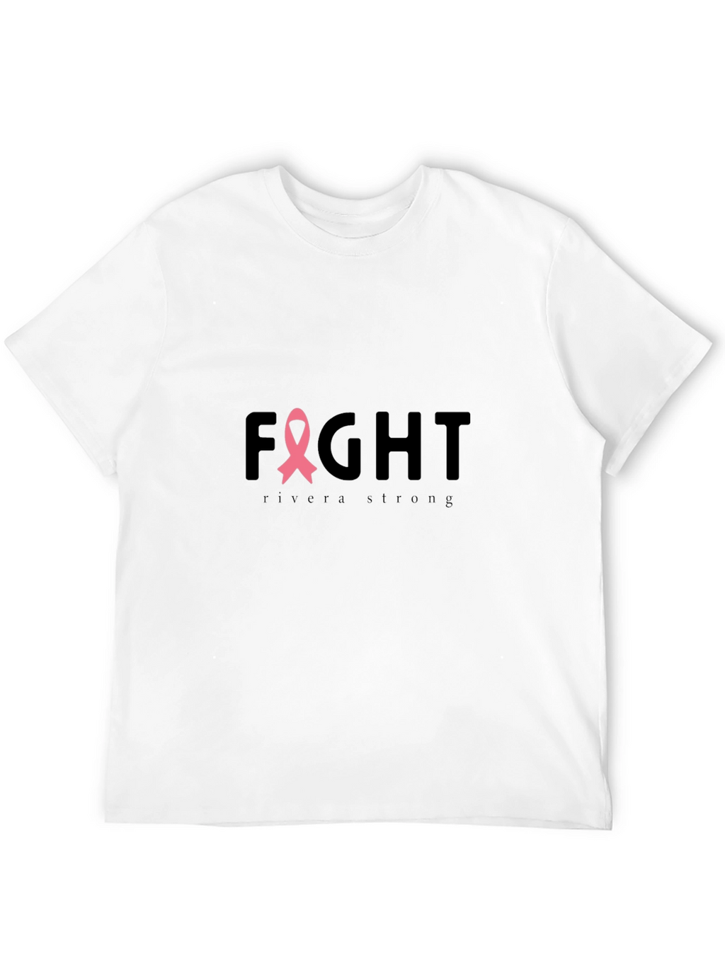 Fight Breast Cancer T-Shirt Rivera Strong Black