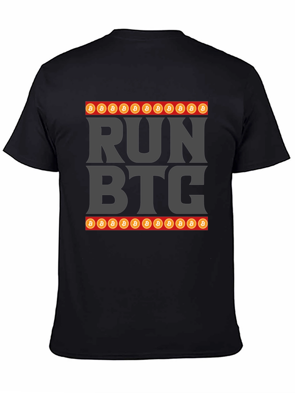 Run BTC Crypto T-Shirt
