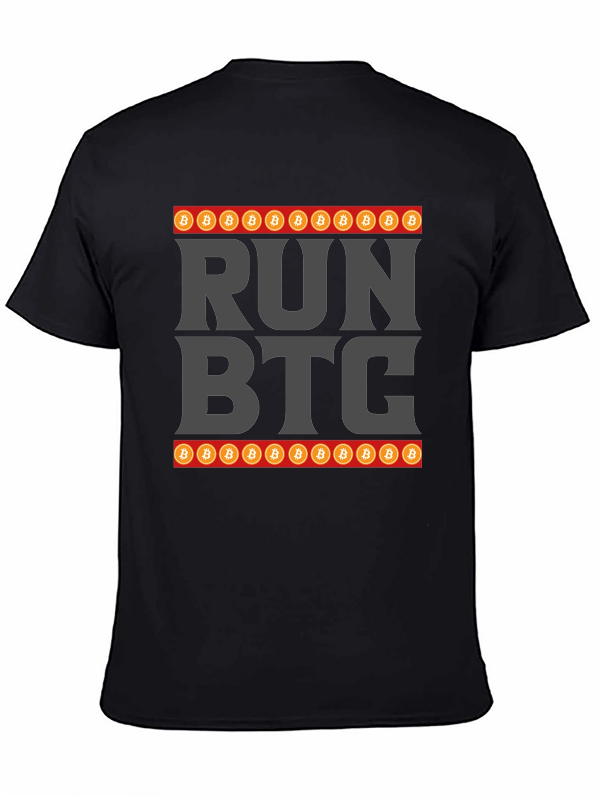 Run BTC Crypto T-Shirt