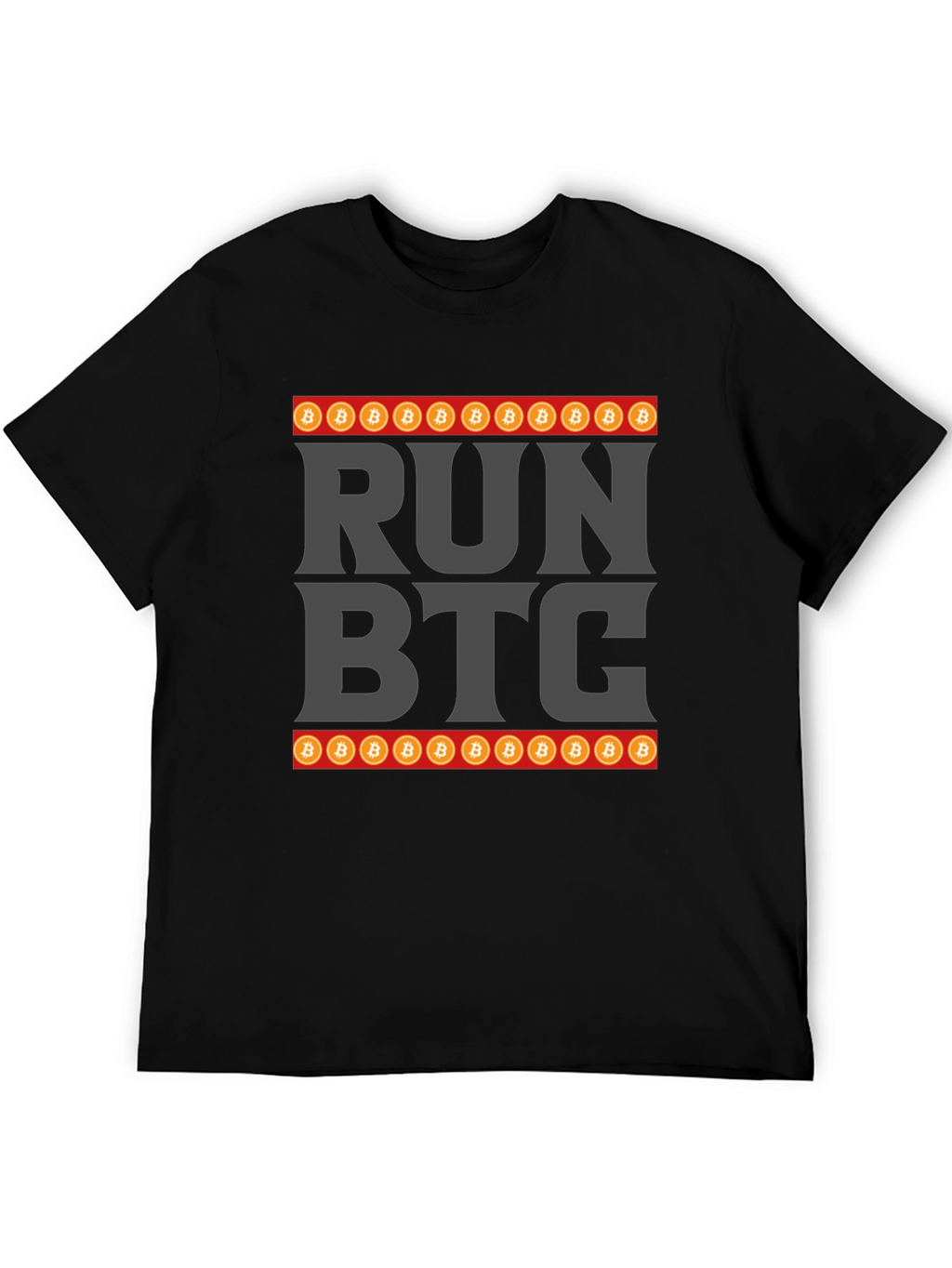 Run BTC Crypto T-Shirt