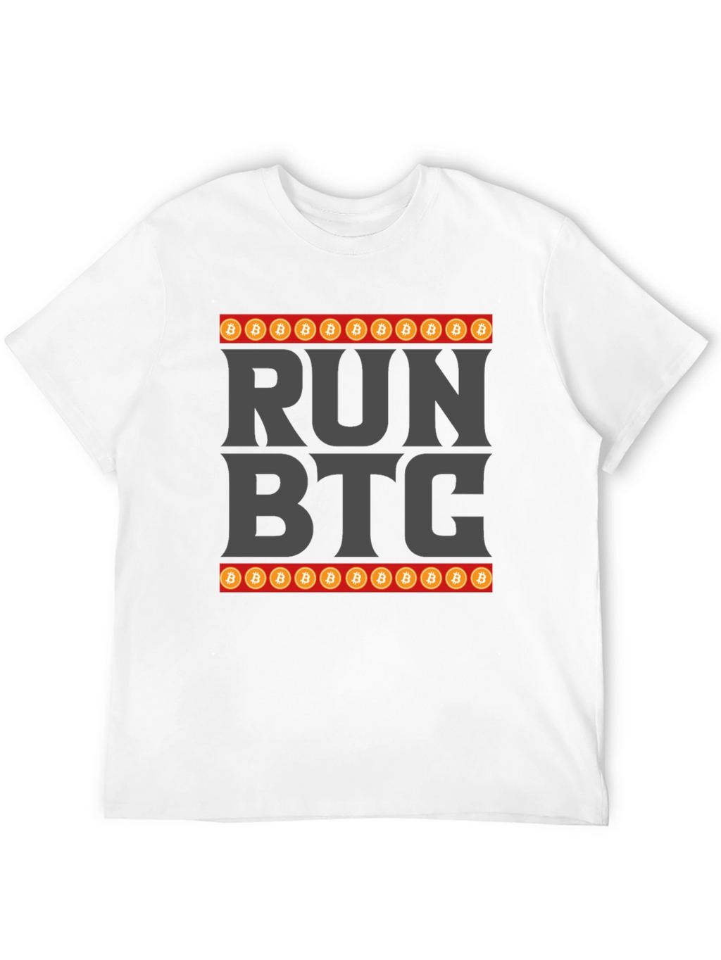Run BTC Crypto T-Shirt