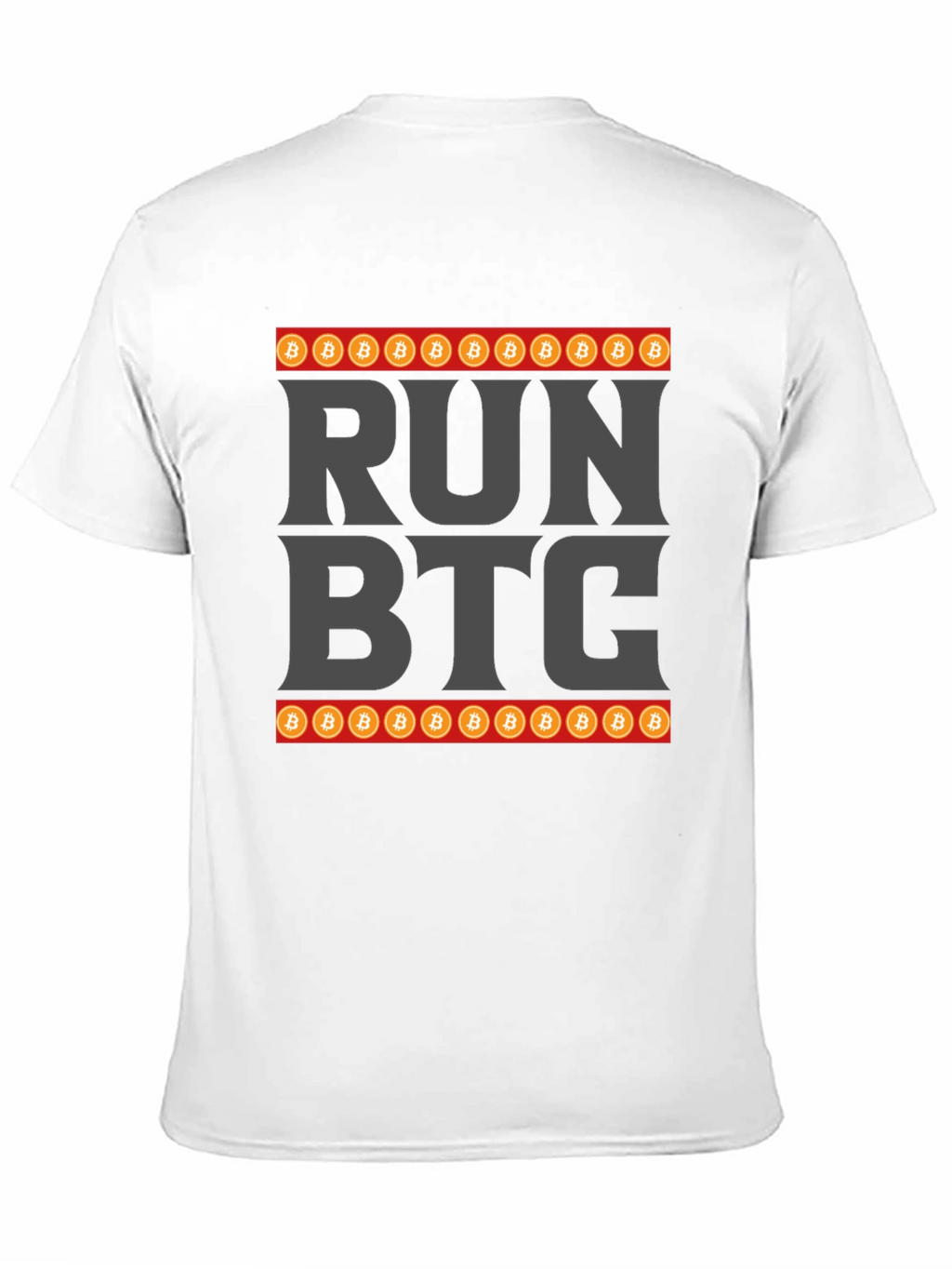 Run BTC Crypto T-Shirt