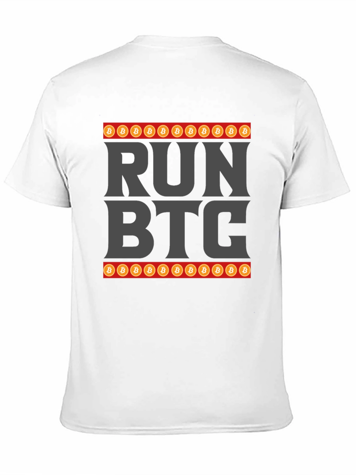 Run BTC Crypto T-Shirt