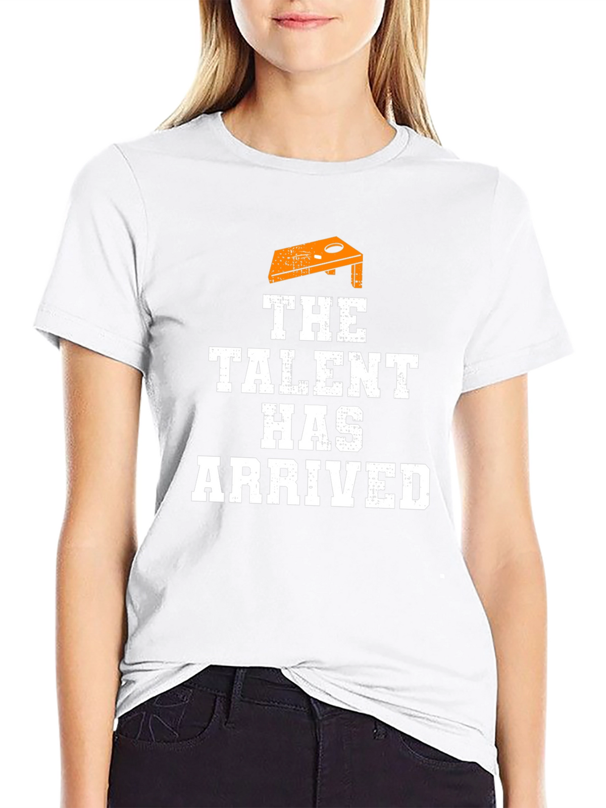 The Talent Has Arrived Black Graphic Tee