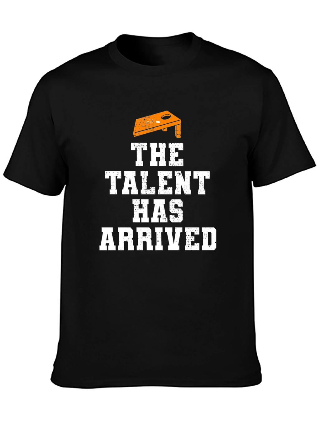 The Talent Has Arrived Black Graphic Tee